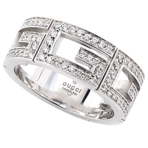 women gucci ring gold|Gucci diamond rings white gold.